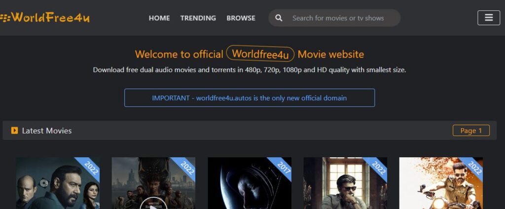 WorldFree4u | Bollywood, Hollywood, tamil, telugu south movies in hindi download