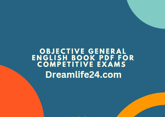 Objective General English Book PDF for Competitive Exams Study  Material