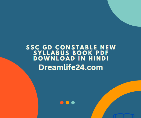 SSC GD Constable New Syllabus Book PDF Download in Hindi Study Material
