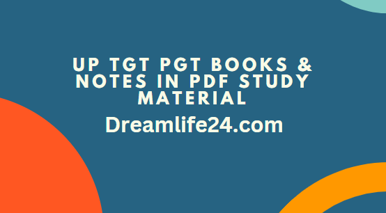 UP TGT PGT Books & Notes in PDF Study Material